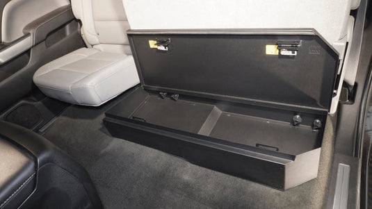 Tuffy Underseat Lockbox 2/3 Length W/ Keyed Lock For Chevrolet Silverado & Gmc Sierra