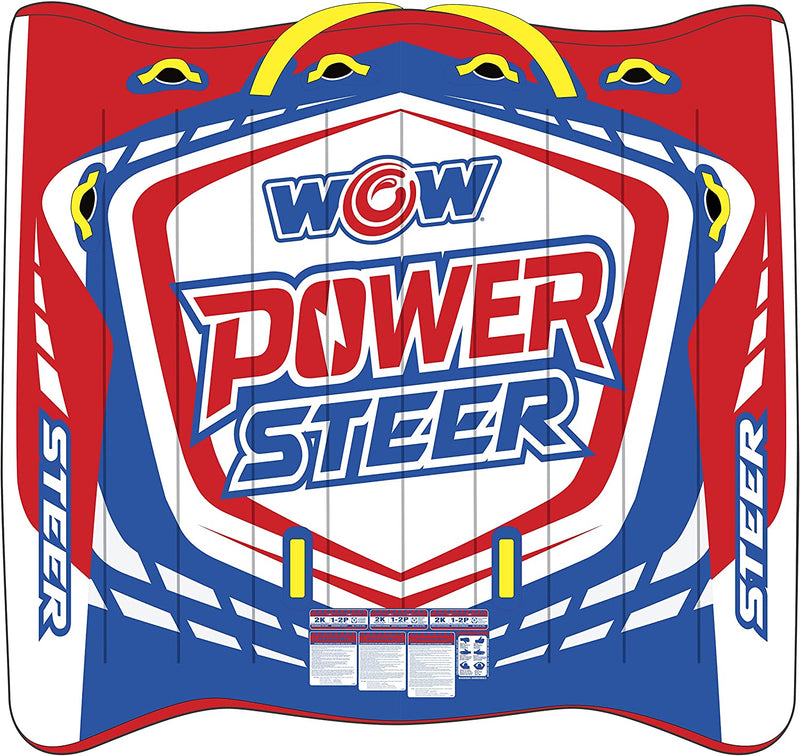 Load image into Gallery viewer, WOW Watersports Power Steer 3 Person 3P Steerable Deck Tube
