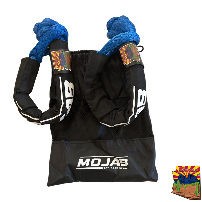Load image into Gallery viewer, Soft Shackle 1/2&#39;&#39; x 22&#39;&#39; with sleeve and bag (Set of 2 Shackles) (Lifetime Warranty)
