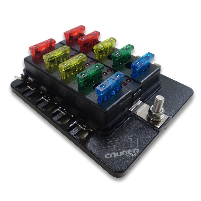 Load image into Gallery viewer, 10 Way Blade Fuse Box
