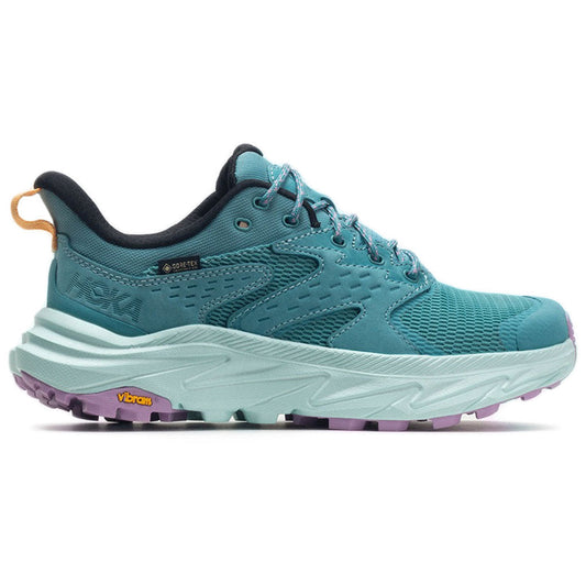 Women's Hoka Anacapa 2 Low GTX, Ocean Mist/Sunlit Ocean, 5.5 B Medium - Skoutley Outdoors LLC