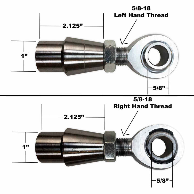 Load image into Gallery viewer, Panhard Bar Fab Kit -  5/8 Chromoly Heim - 1.25 OD Tubing
