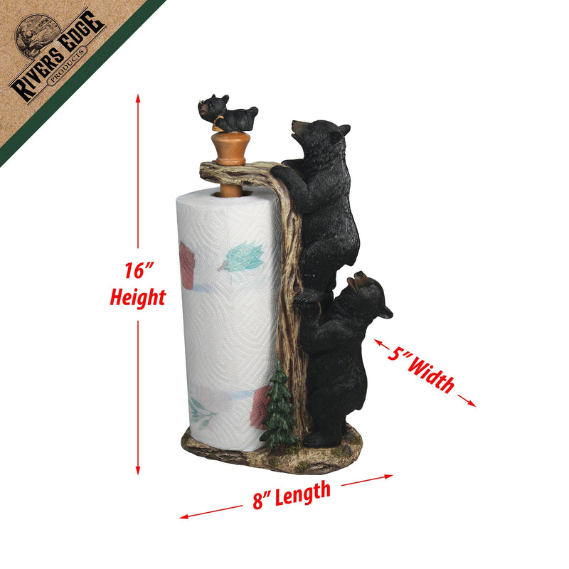 Load image into Gallery viewer, Paper Towel Holder-Bear
