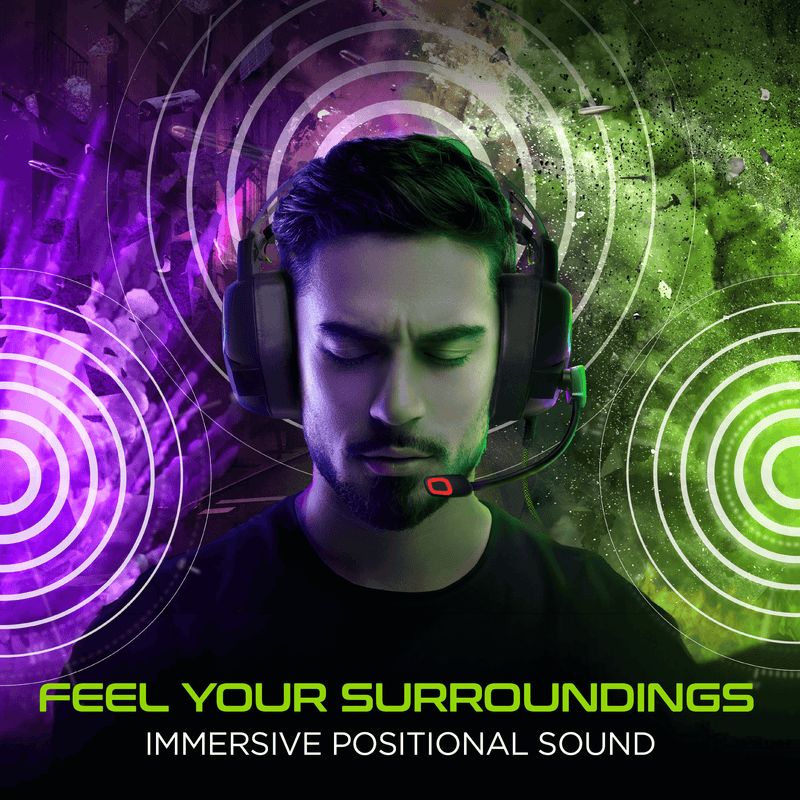 Load image into Gallery viewer, HyperGear SoundRecon Xtreme Pro Multiplatform Gaming Headset
