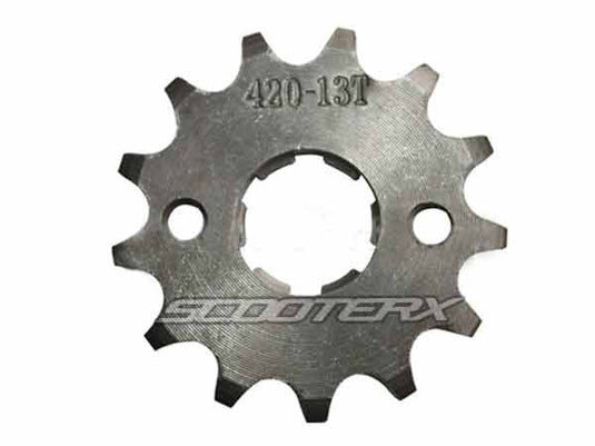 Sprocket 420 13 tooth 17mm