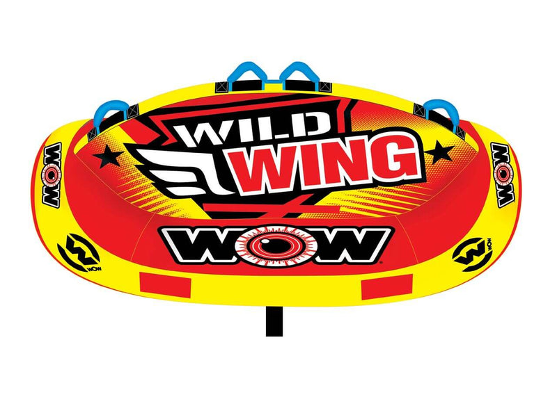 Load image into Gallery viewer, WOW Sports Wild Wing 2 Person Towable Water Tube For Pool and Lake (18-1120)
