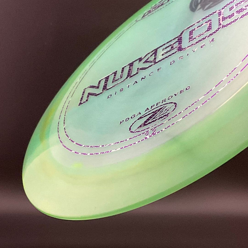Load image into Gallery viewer, Z Lite Nuke OS *Les White Stash* - PFN! Swirly Frosted Jade!
