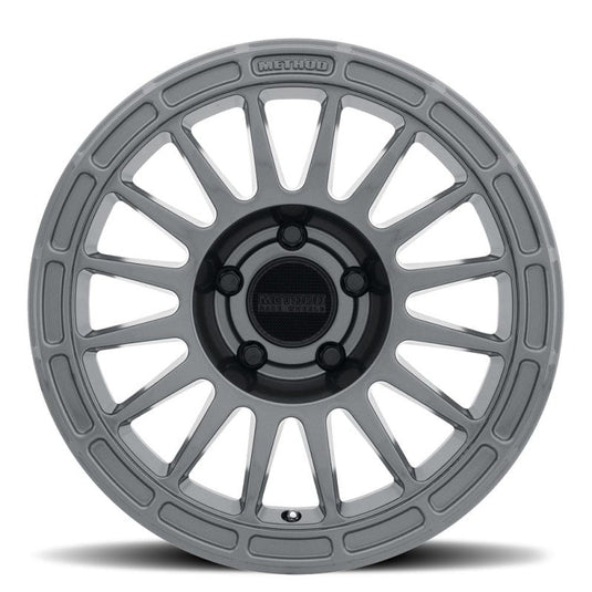 Method MR314 17x7.5 +30mm Offset 5x108 63.4mm CB Gloss Titanium Wheel