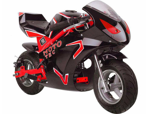 Gas Pocket Bike Gt 49cc 2-stroke Red - Skoutley Outdoors LLC