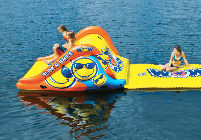 Load image into Gallery viewer, WOW Watersports Slide N Smile Pool Slide
