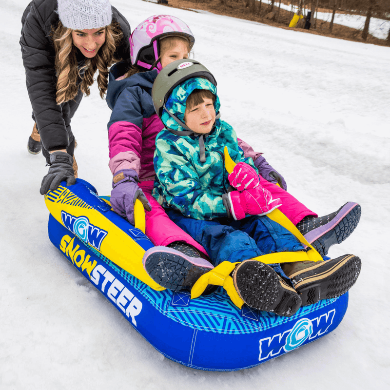 Load image into Gallery viewer, WOW Watersports SnowSteer Snow Sled
