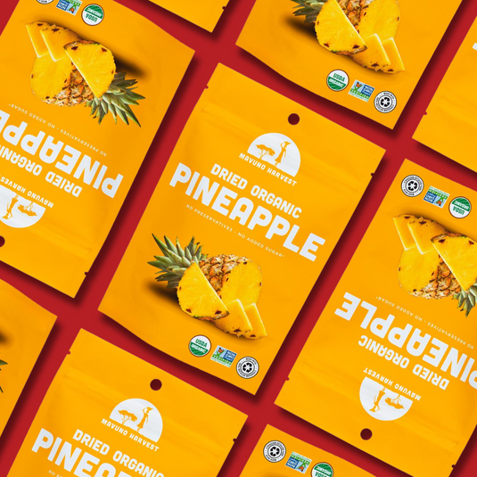 Organic Dried Pineapple