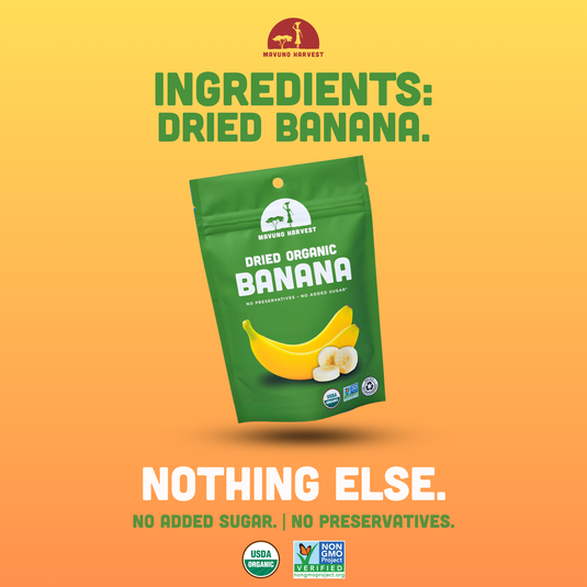 Organic Dried Banana