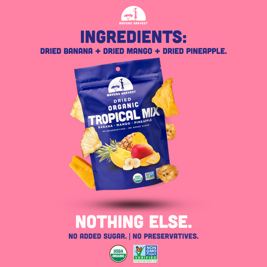 Organic Dried Tropical Mix