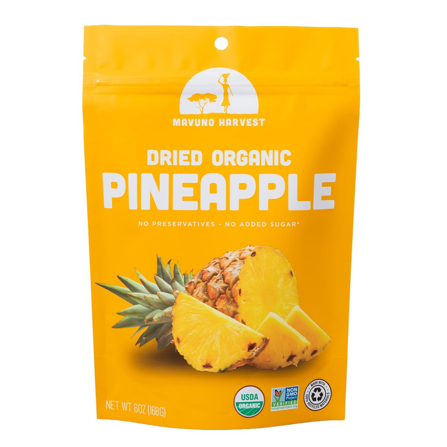 Organic Dried Pineapple