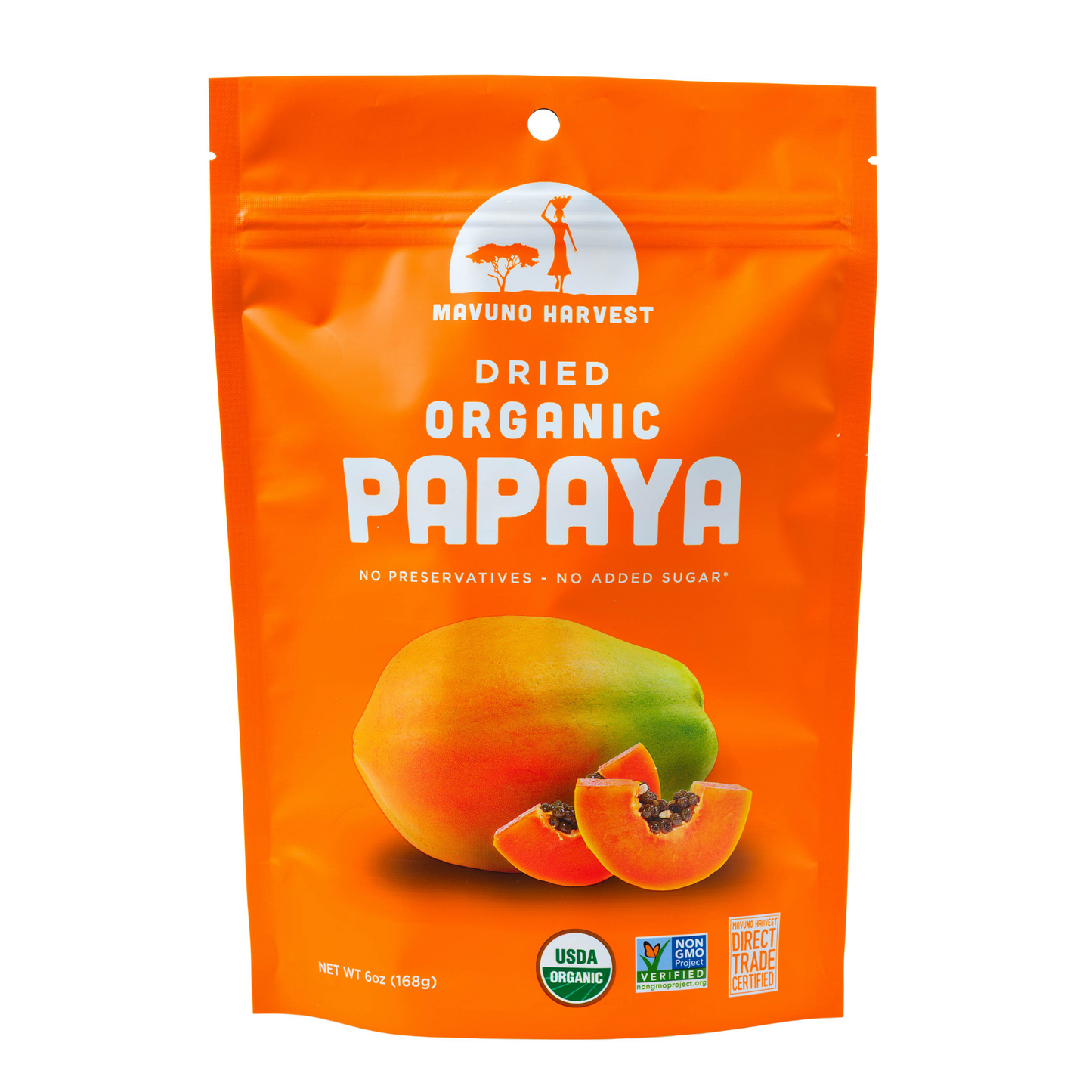 Organic Dried Papaya