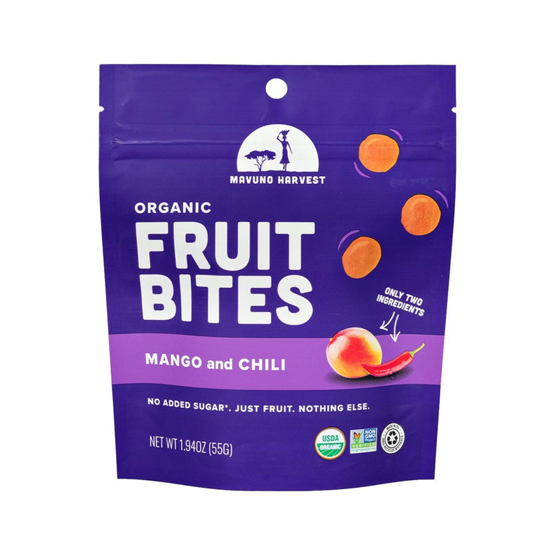 Load image into Gallery viewer, Organic Fruit Bites: Mango &amp; Chili
