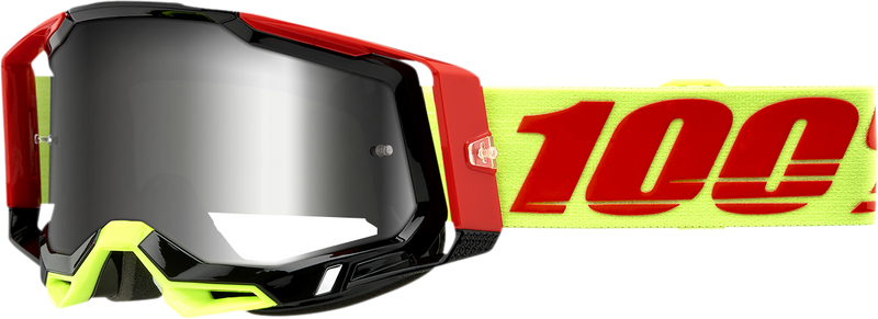 Load image into Gallery viewer, 100% Racecraft 2 Goggles - Wiz - Flash Silver 50010-00010
