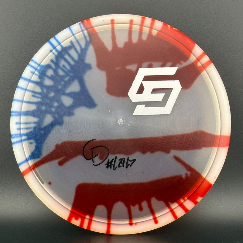 Load image into Gallery viewer, Flag Dye Z Zone - Chris Dickerson Autographed
