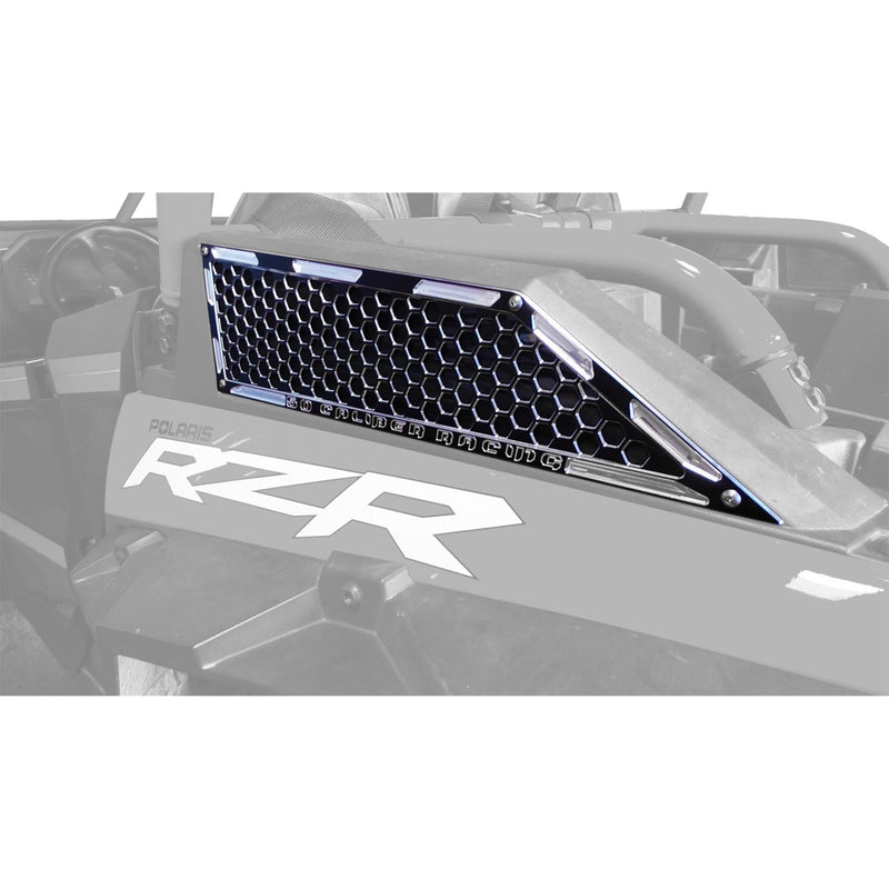 Load image into Gallery viewer, RZR XP Turbo Billet Air Intake Grille Bezel Kit
