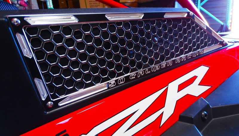 Load image into Gallery viewer, RZR XP Turbo Billet Air Intake Grille Bezel Kit
