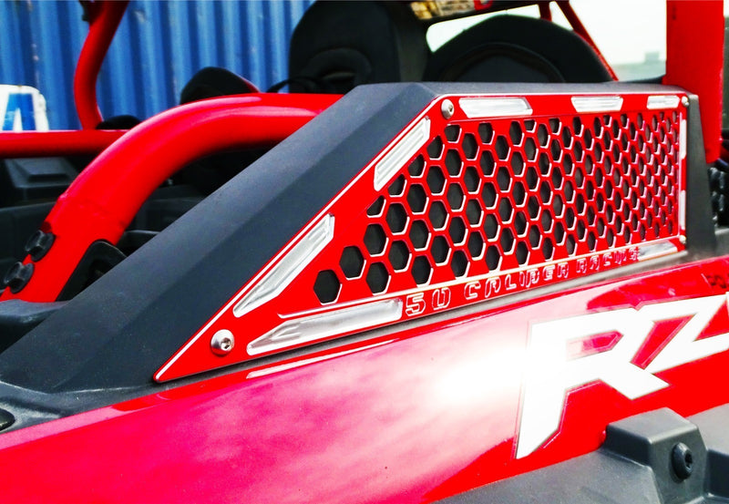 Load image into Gallery viewer, RZR XP Turbo Billet Air Intake Grille Bezel Kit
