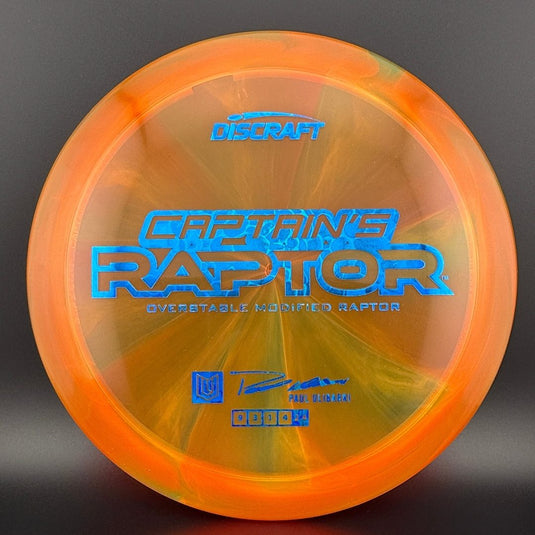 Special Z Blend Captain's Raptor - Paul Ulibarri 2025 Signature Series