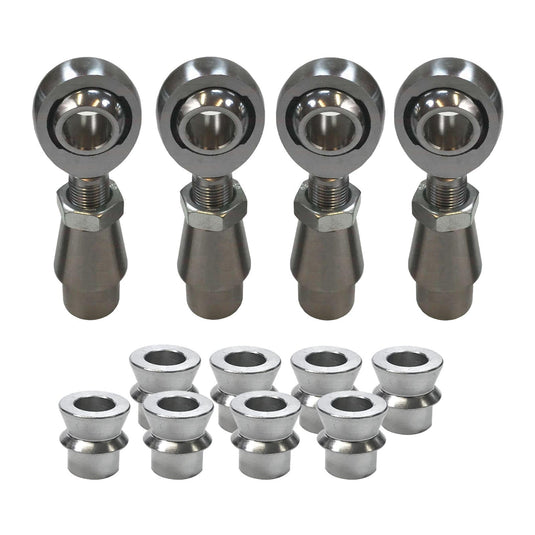 Sway Bar Link Fab Kit -  1/2" Chromoly Heim - 1" OD Tubing