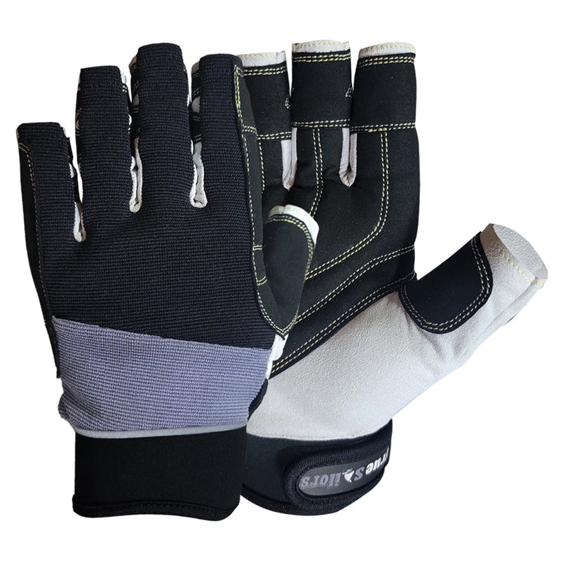 Load image into Gallery viewer, True Sailors Sailing Gloves Kayaking Yachting Dinghy Rope Fishing Tool Short Finger Glove
