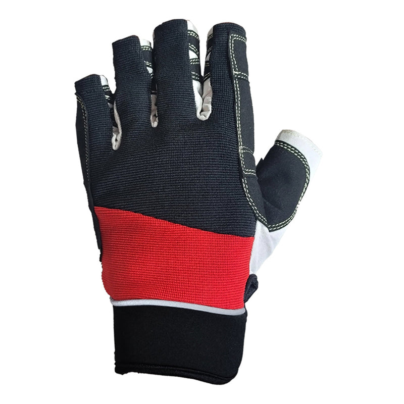 Load image into Gallery viewer, True Sailors Sailing Gloves Kayaking Yachting Dinghy Rope Fishing Tool Short Finger Glove
