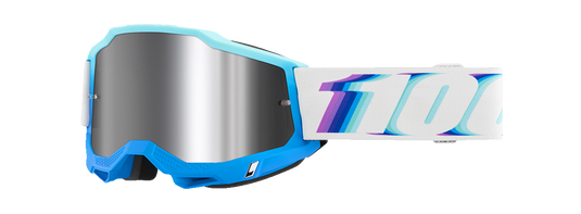 100% Accuri 2 Goggles - Stamino - Silver Flash Mirror 50014-00029