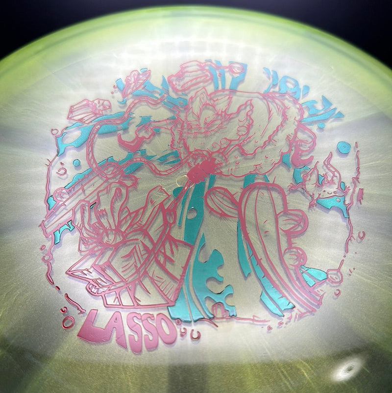 Load image into Gallery viewer, Eternal Lasso - Christmas Stamp by Jef Wind
