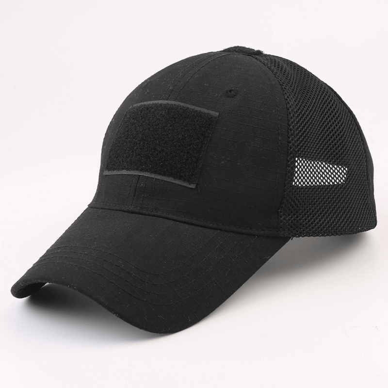 Load image into Gallery viewer, Tactical-Style Patch Hat with Adjustable Strap
