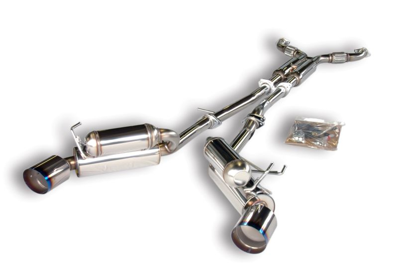 Load image into Gallery viewer, HKS Full Dual Hi-Power Titanium Tip Catback Exhaust
