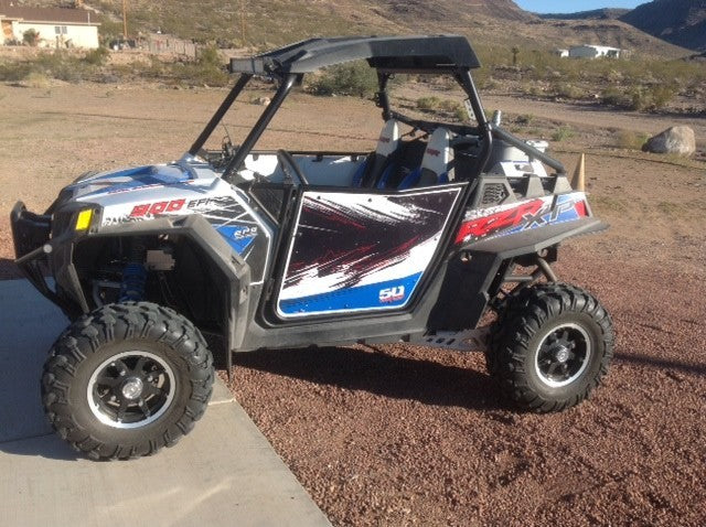 Load image into Gallery viewer, RZR Voodoo Blue sticker kit
