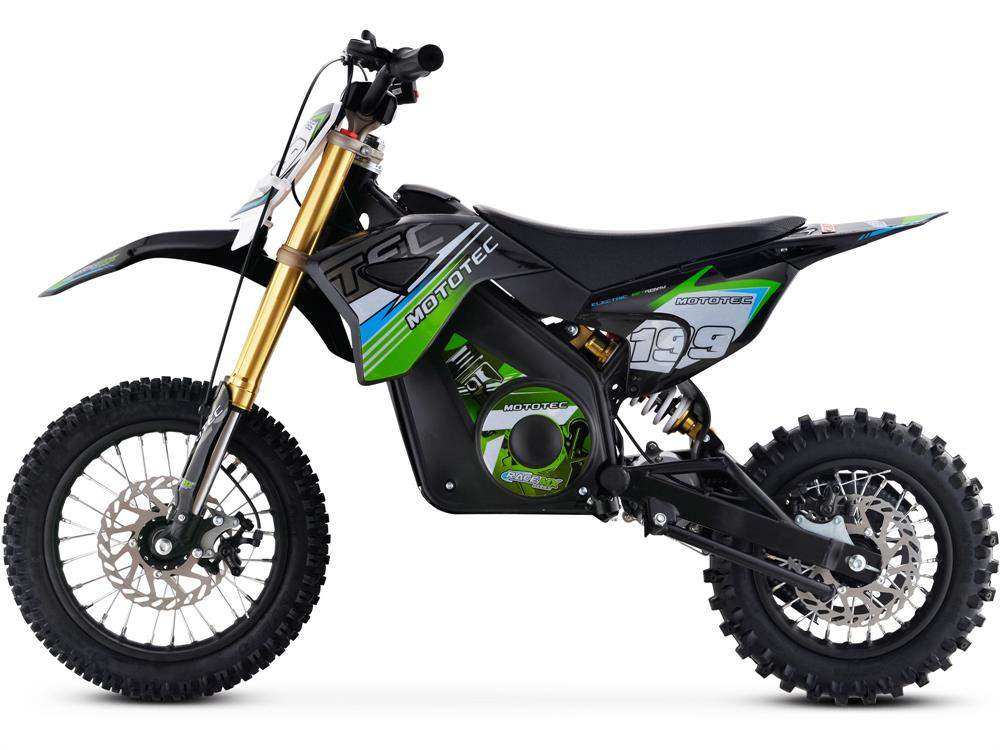 Mototec 36v Pro Electric Dirt Bike 1000w Lithium Green - Skoutley Outdoors LLC