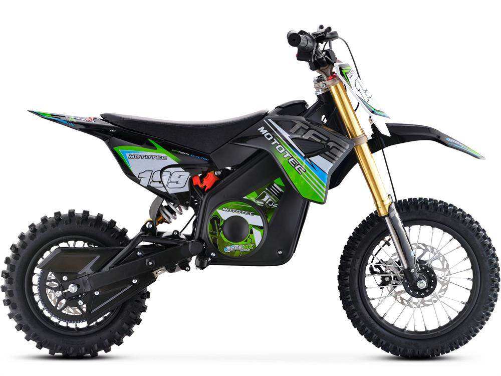 Mototec 36v Pro Electric Dirt Bike 1000w Lithium Green - Skoutley Outdoors LLC