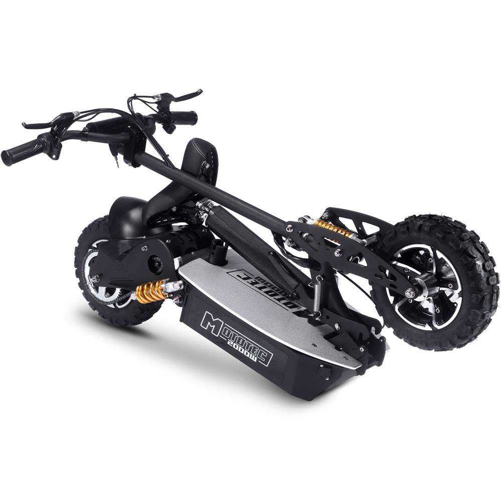 2000w 48v Electric Scooter Black - Skoutley Outdoors LLC