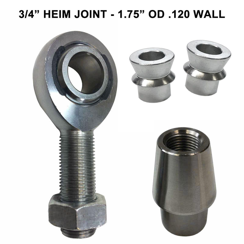 Load image into Gallery viewer, Single Joint Rod End - 3/4" Chromoly Heim - 1.75" OD Tubing
