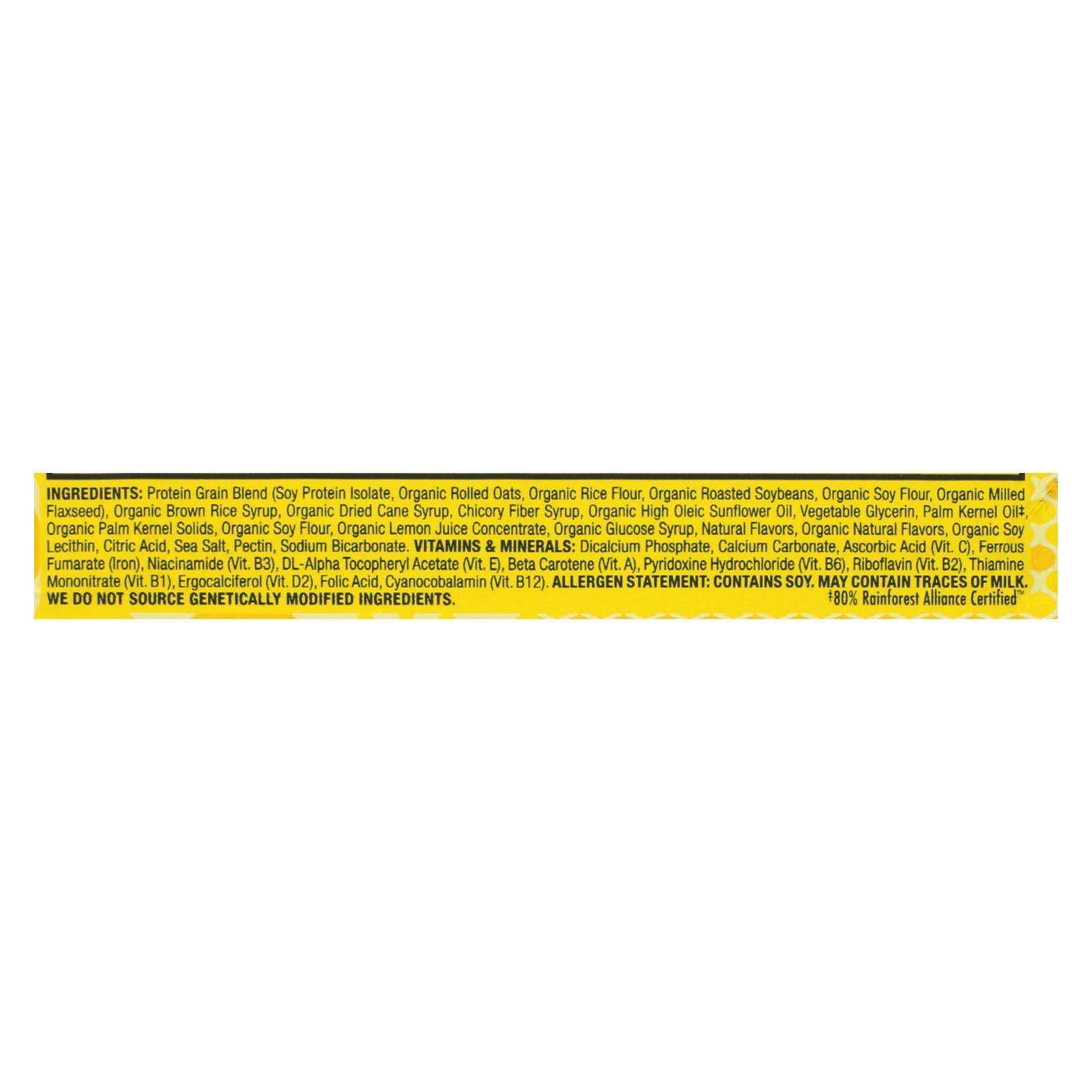 Clif Bar Luna Bar - Organic Lemon Zest - Case Of 15 - 1.69 Oz - Skoutley Outdoors LLC