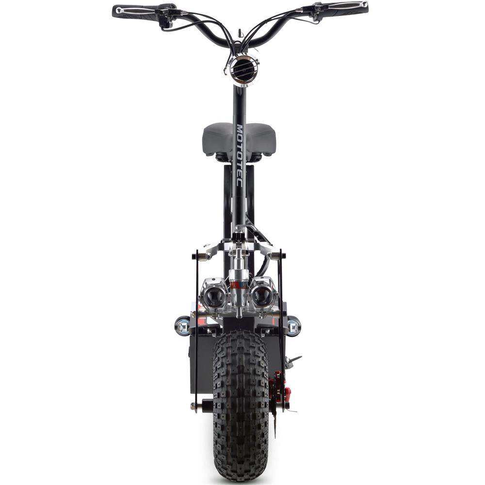 Mototec Vulcan 48v 1600w Electric Scooter Black - Skoutley Outdoors LLC