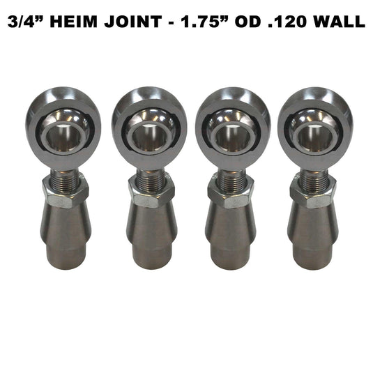 Sway Bar Link Fab Kit -  3/4" Chromoly Heim - 1.75" OD Tubing