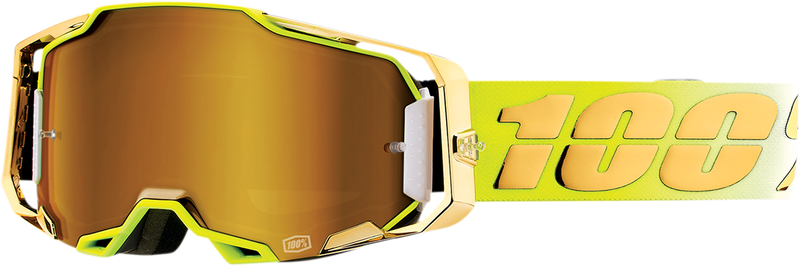 Load image into Gallery viewer, 100% Armega Goggles - FeelGood - True Gold 50005-00007
