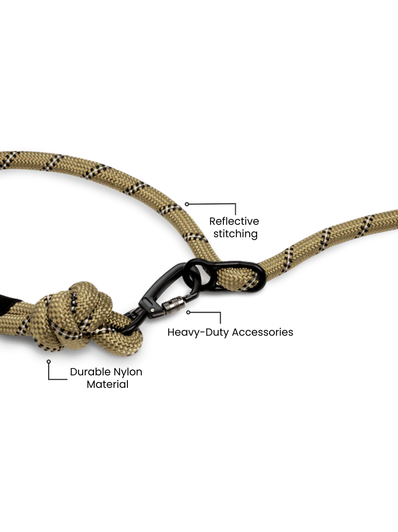 Load image into Gallery viewer, Olive Green Running Hands-Free Dog Leash
