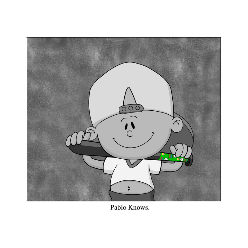 Load image into Gallery viewer, Pablo Sanchez Bat Grip Tape (Backyard Baseball)
