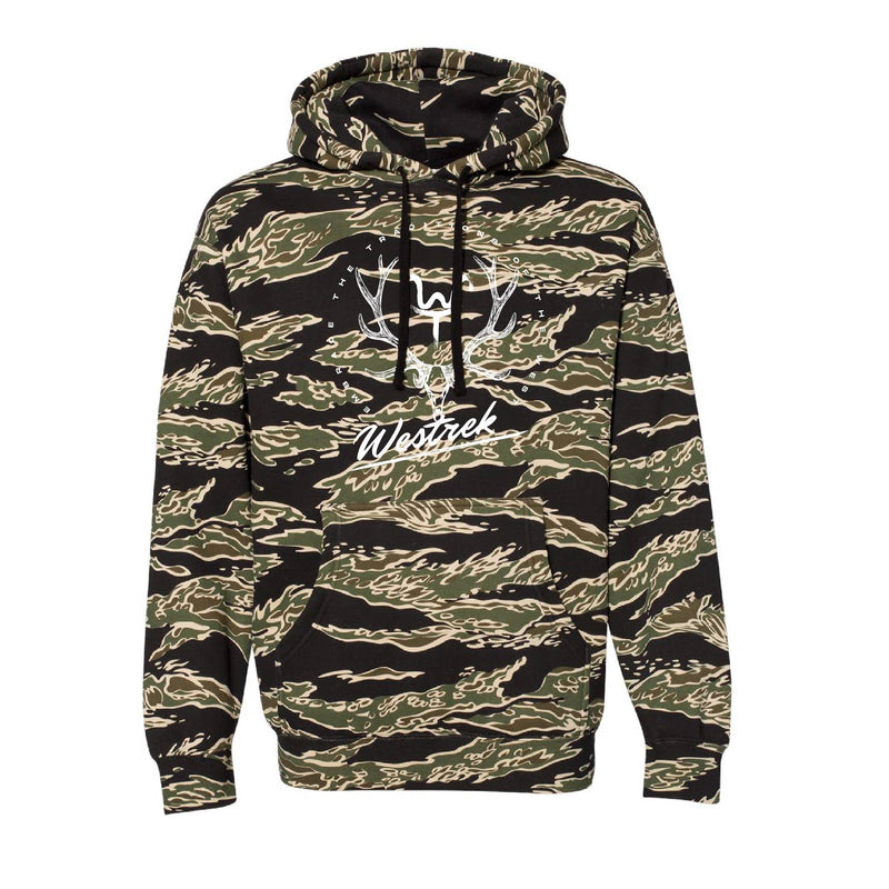 Load image into Gallery viewer, Tiger Stripe Nam Camo hoodie WT Elk
