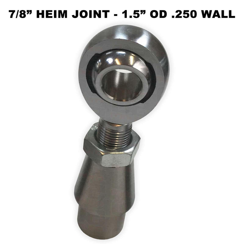 Load image into Gallery viewer, Single Joint Rod End - 7/8" Chromoly Heim - 1.5" OD Tubing
