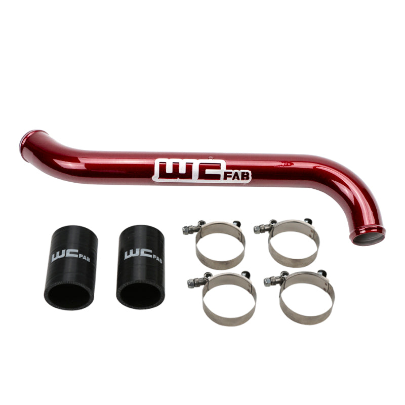 Load image into Gallery viewer, Wehrli 11-16 Chevrolet 6.6L LML Duramax Upper Coolant Pipe - Semi-Gloss Black

