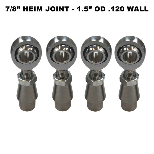 Sway Bar Link Fab Kit -  7/8" Chromoly Heim - 1.5" OD Tubing
