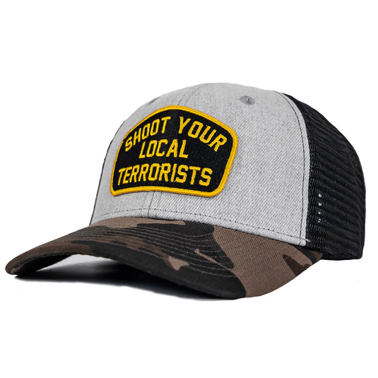 Shoot Your Local Terrorists Patch Snapback Hat